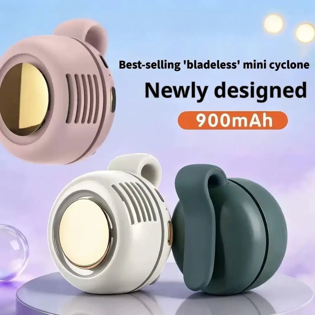 Breezio Przenośny Bezłopatkowy Wentylator USB | Cichy Nawiew - Breezio - Breezio -
